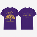 Short sleeve t shirt (purple)