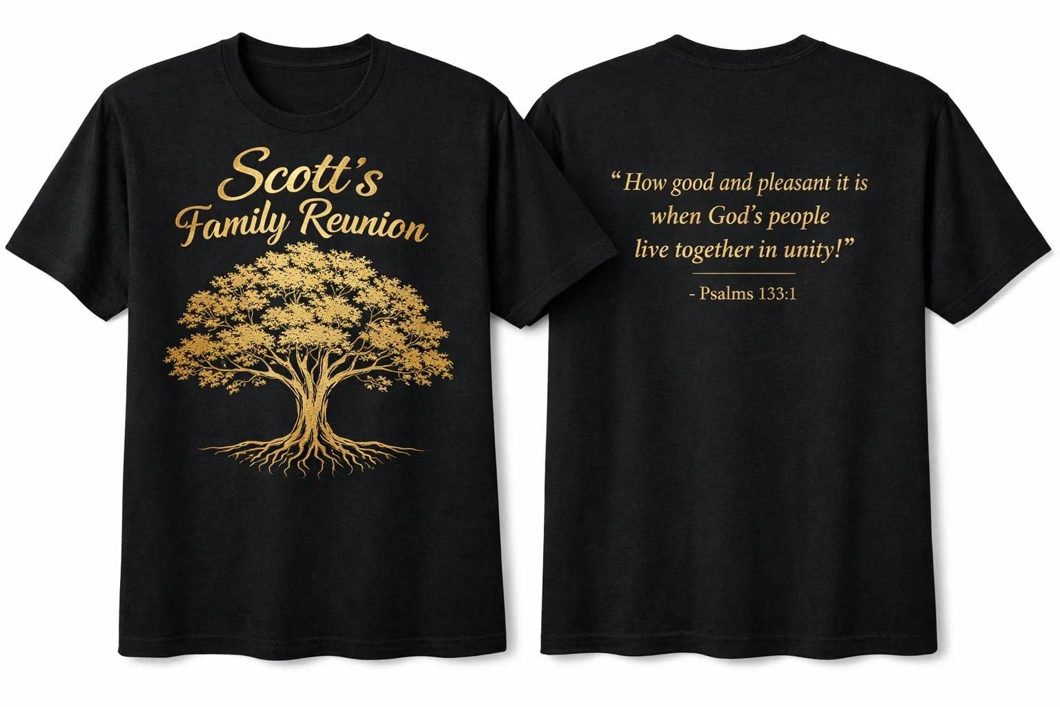 Short sleeve t shirt (black)